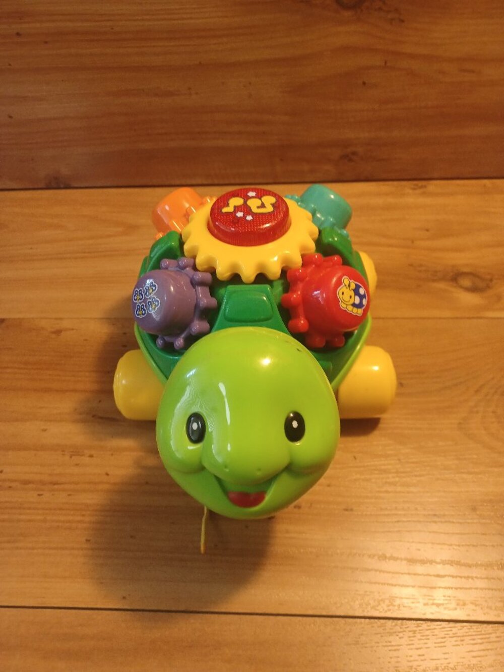 Vtech Roll And Learn Turtle Pull long Electronic Musical Learning Toy